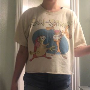 Ren and stimpy tee